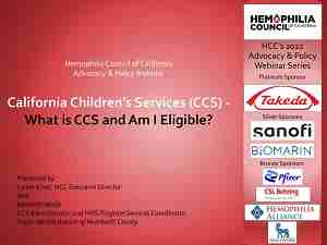 Video: What is CCS and Am I eligible?