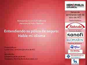 Seminario web entero: Entendiendo su póliza de seguro