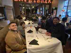 Future Leaders and Foundation Staff at Reception