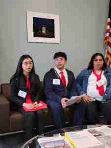 Future Leaders at a Leg Meeting