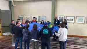 Globe game with Future Leaders