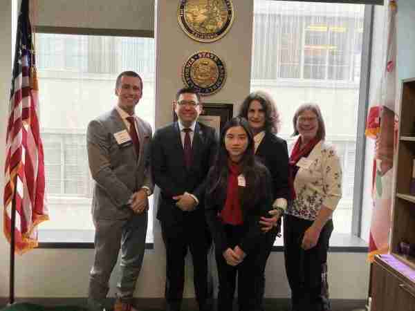 Sean Pentz and Team at Leg Meeting