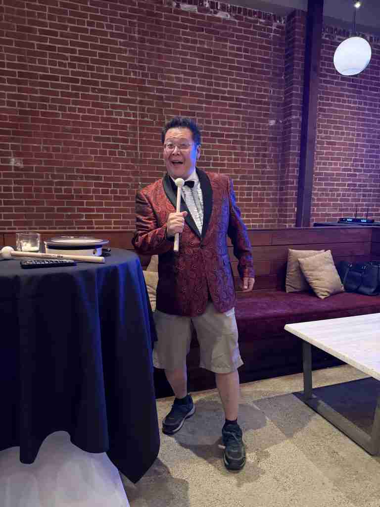Michael Jay, host of Future Leaders Family Feud