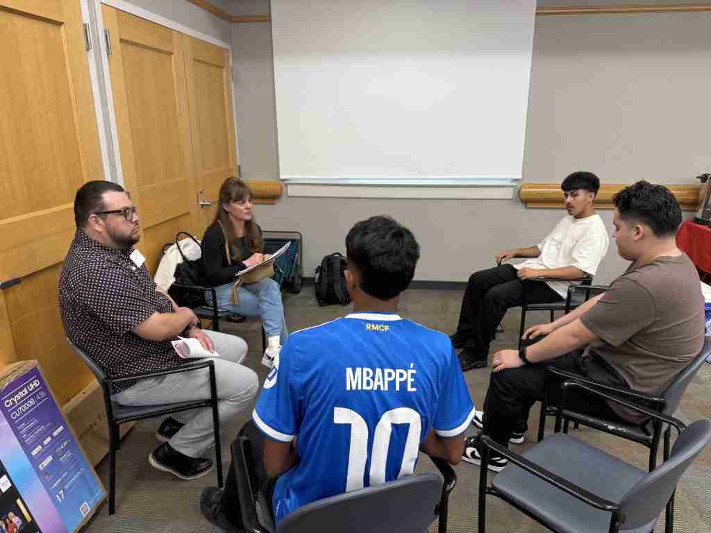 Future Leaders practice mock legislative visits