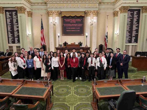 Asm Ransom & BDCC Advocates on floor of Assembly