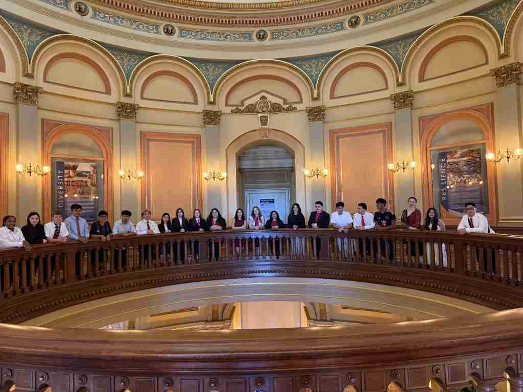 Future Leaders by Capitol Dome