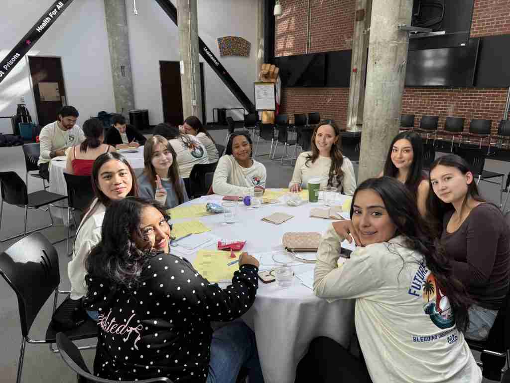 Future Leaders evaluations and thanks yous on final day