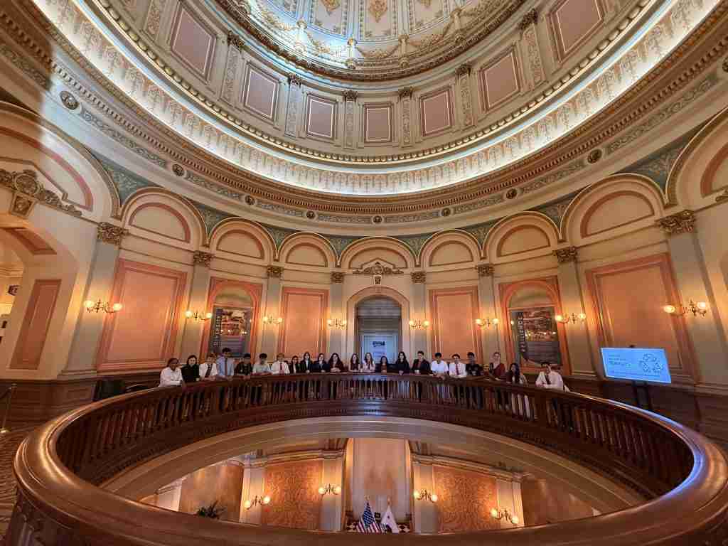 Future Leaders in the Capitol Rotunda